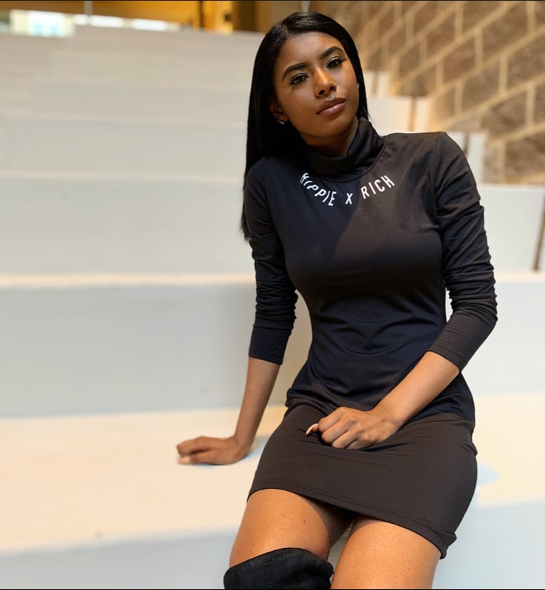 Image of Black Bodycon Dress