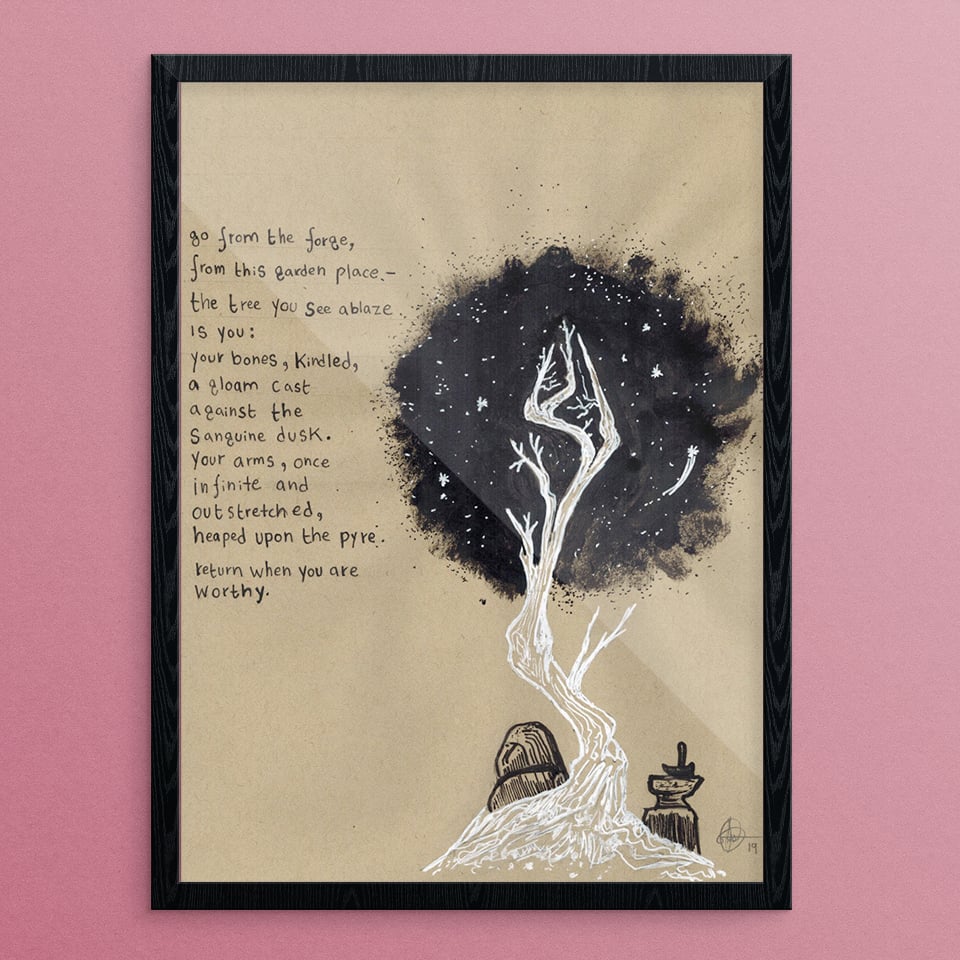 Image of The Tree You See Ablaze is You