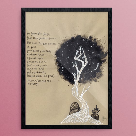 Image of The Tree You See Ablaze is You