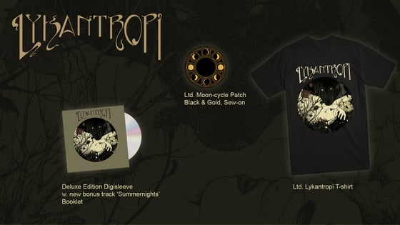 Image of Lykantropi - Dödens Dans Package (CD, T-Shirt, Patch)