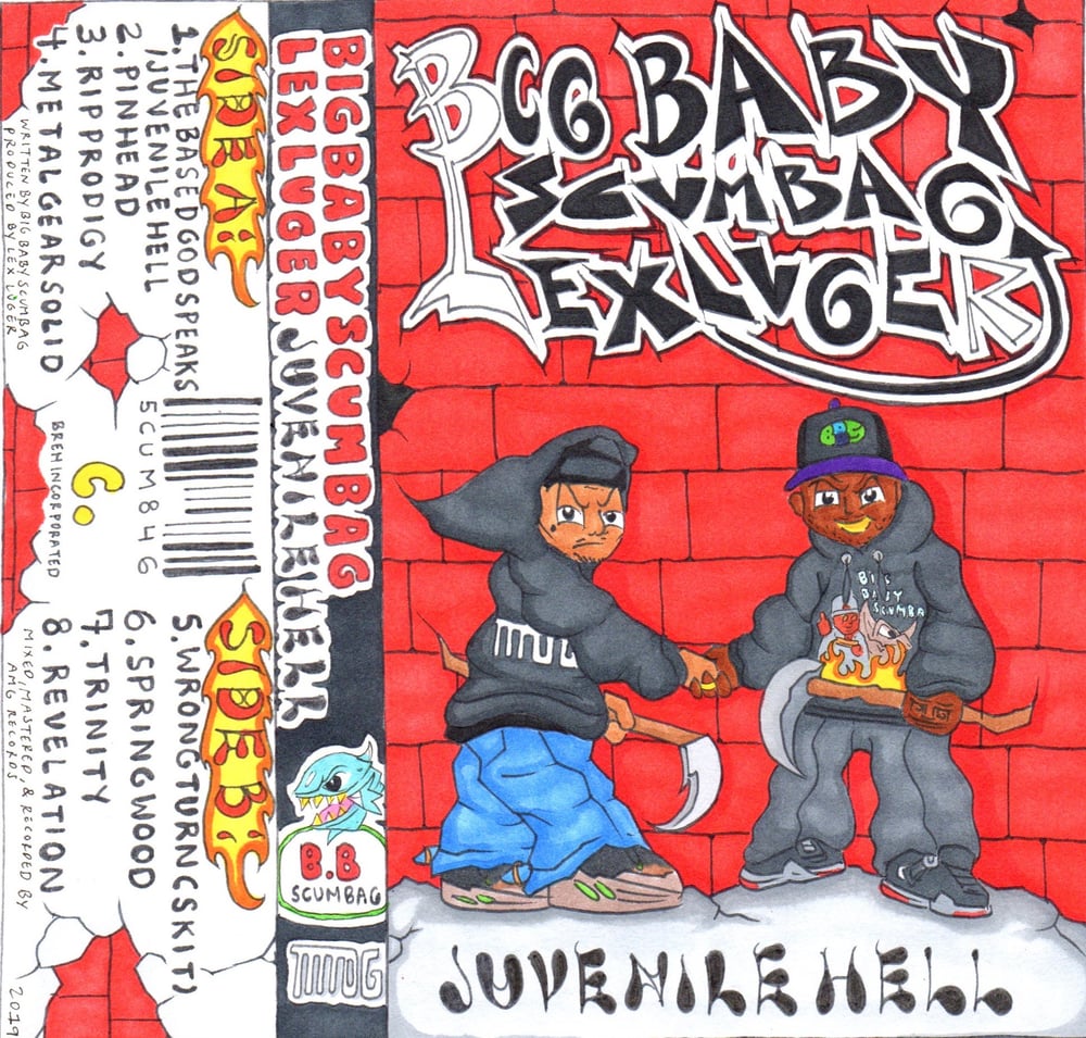 Image of Big Baby Scumbag - Juvenile Hell - Limited edition cassette 
