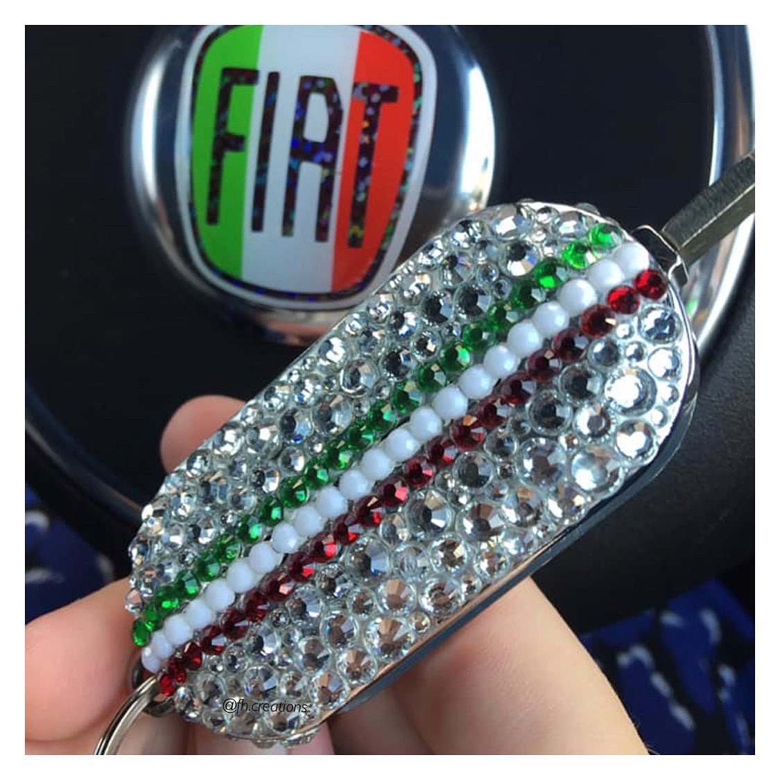 Image of Fiat 500 Key Cover
