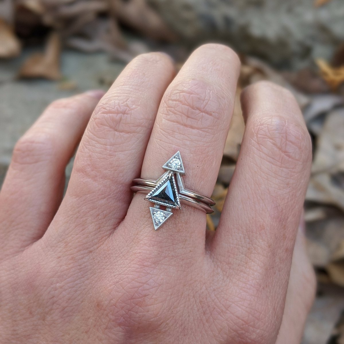 Image of Trinity Ring Set