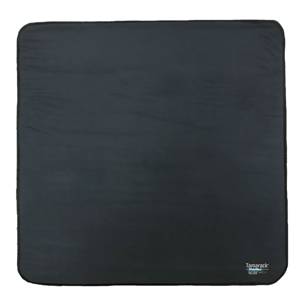 Image of Tamarack Skin Protection Floor Pad with GlideWear TM Technology (26"x26") in Black