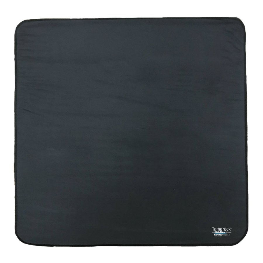 Image of Tamarack Skin Protection Floor Pad with GlideWear TM Technology (26"x26") in Black