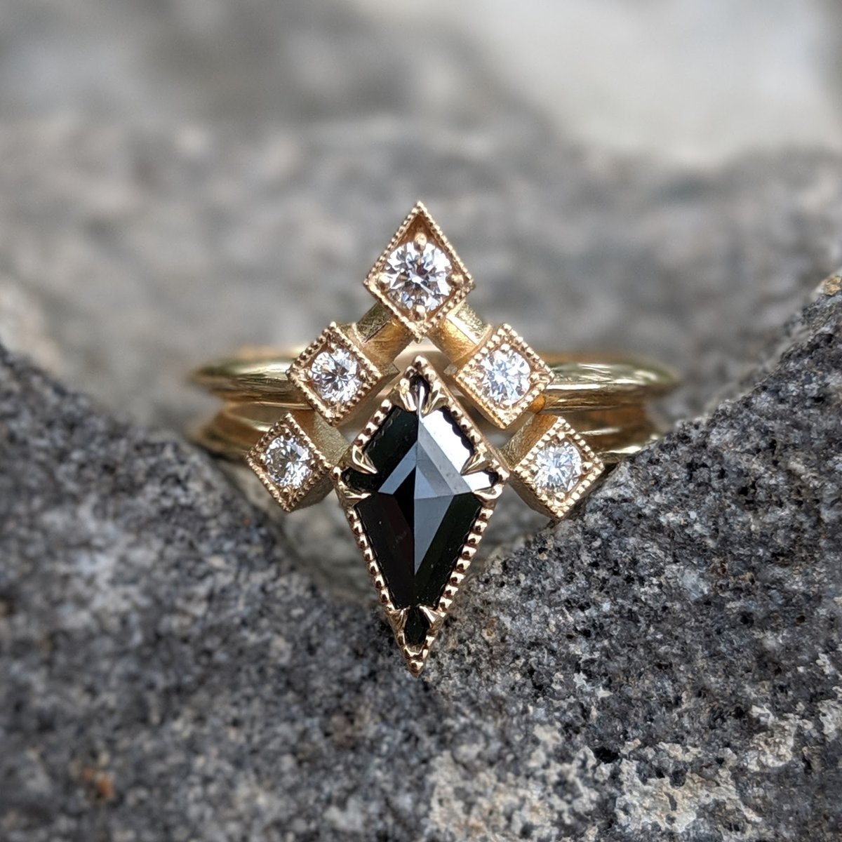 Image of Jade Ring Set