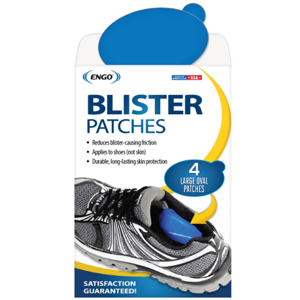 Image of Engo Blister Patches - Large Oval 4 Pack in Blue