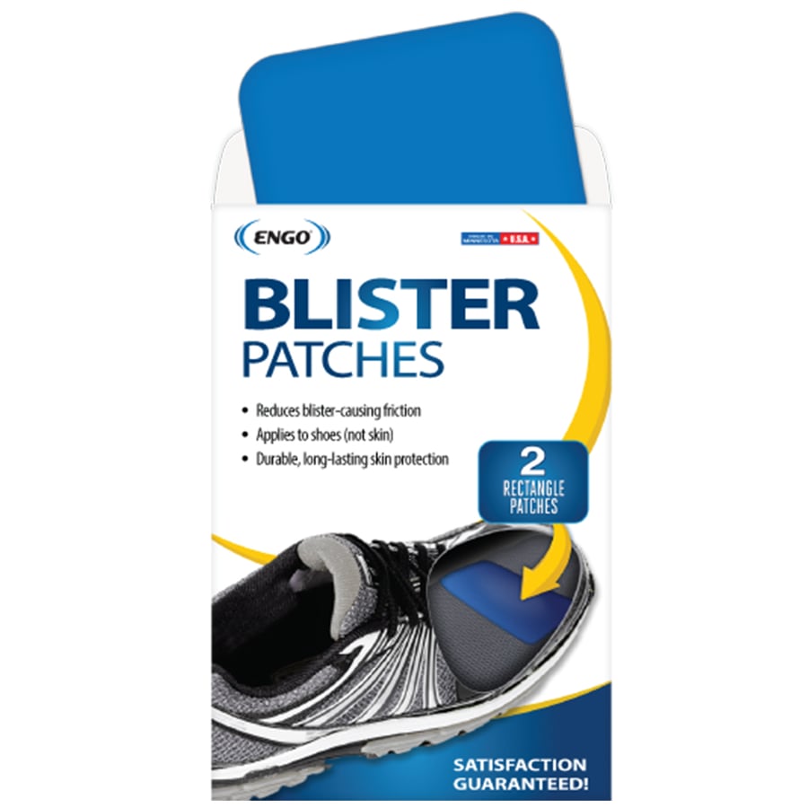 Image of Engo Blister Patches Rectangle 2 Pack (2 - 2.75” x 3.75” Rectangles)