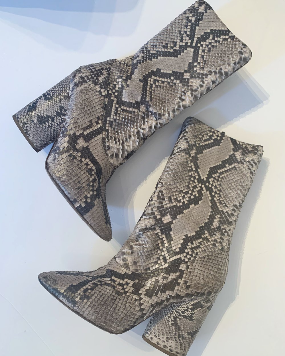 Image of YEEZY SEASON 4 PYTHON BOOTS