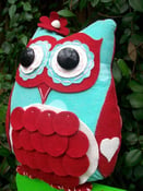 Image of Lady Starla Willow Owl PDF Epattern Ebook Tutorial Bird Easy Girl Pillow Softie Toy