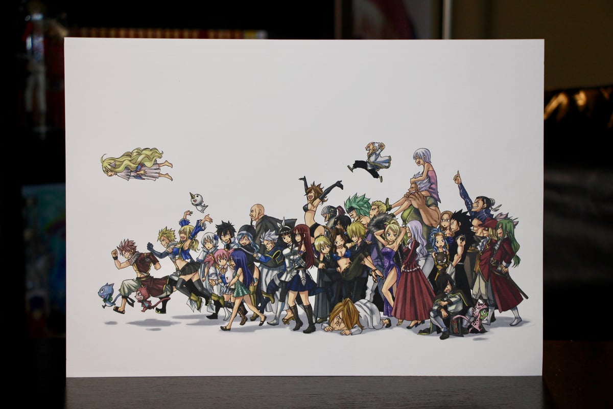 Soulanimation Fairy Tail Guild Friends Limited Ed Art Piece