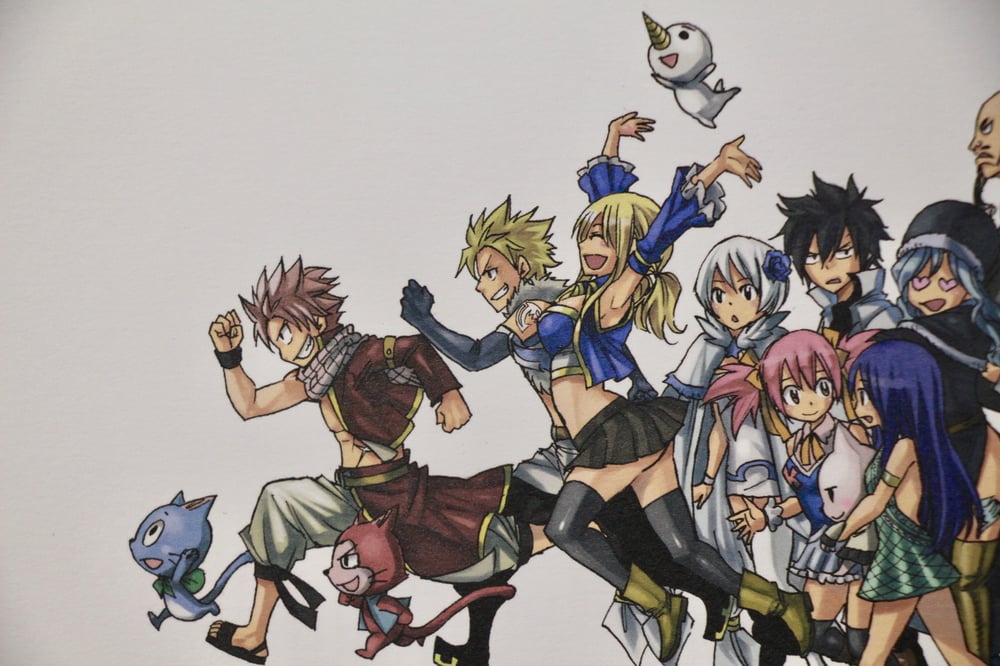 Soulanimation Fairy Tail Guild Friends Limited Ed Art Piece