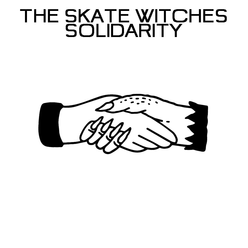 Image of The Skate Witches Solidarity Pin
