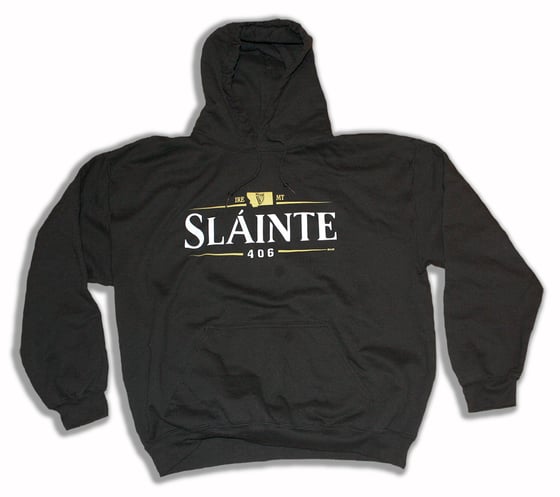 Image of Slainte - Adult Hoodie - Black