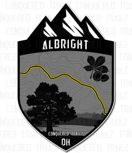 Image of "Albright Rd" Trail Badge