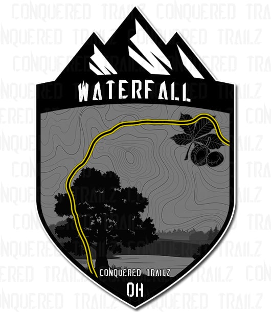 Image of "Waterfall" Ohio Trail Badge