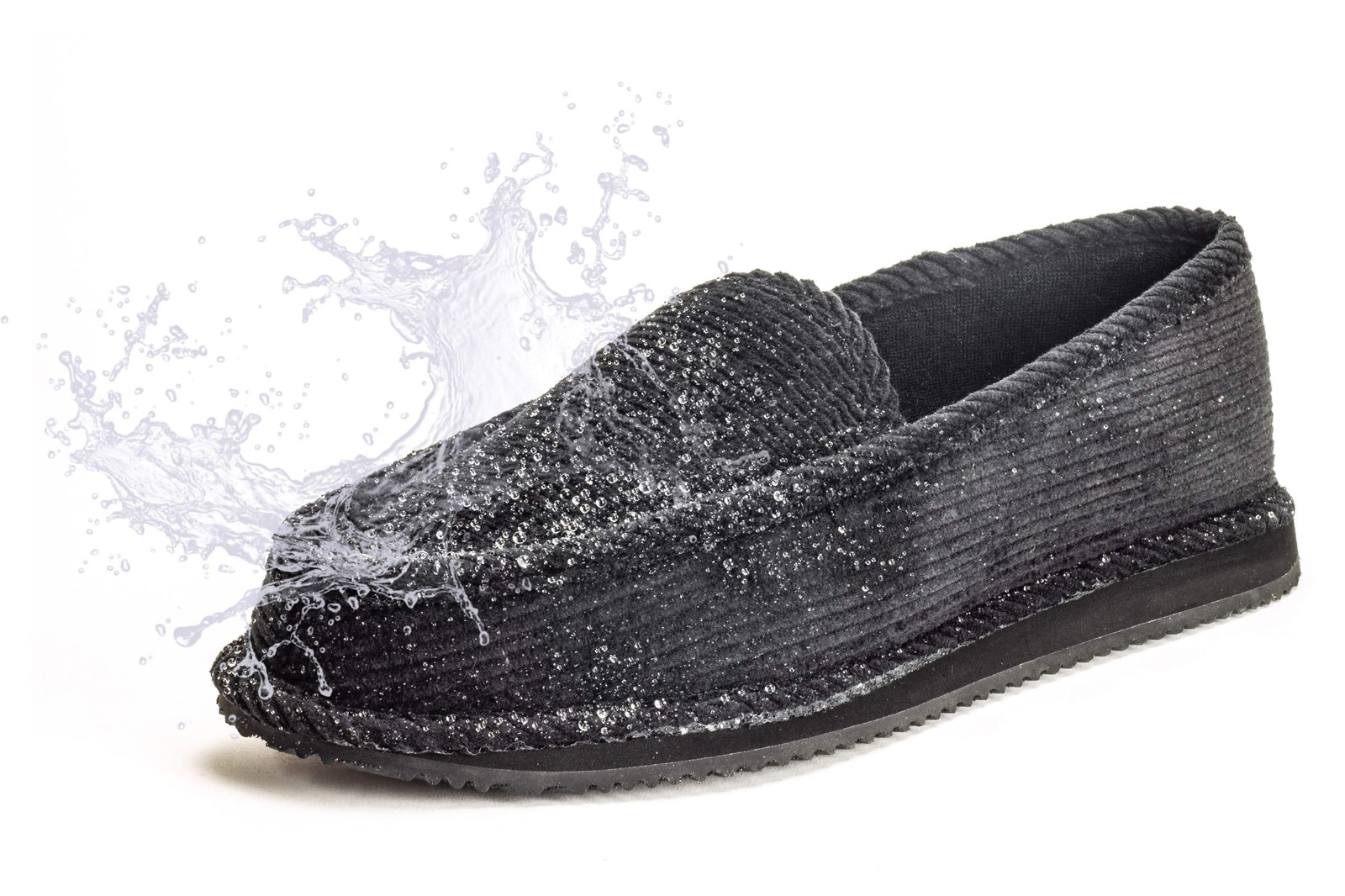 black house slippers