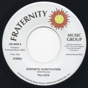Image of Synthetic Substitution - 7" Vinyl Re-Issue