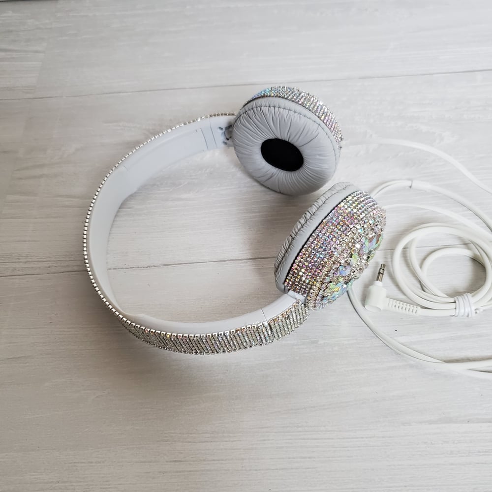 'Lauren' Bling Headphones