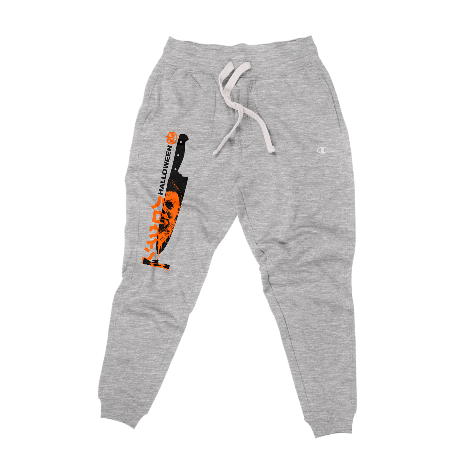 champion sweatpants mens orange