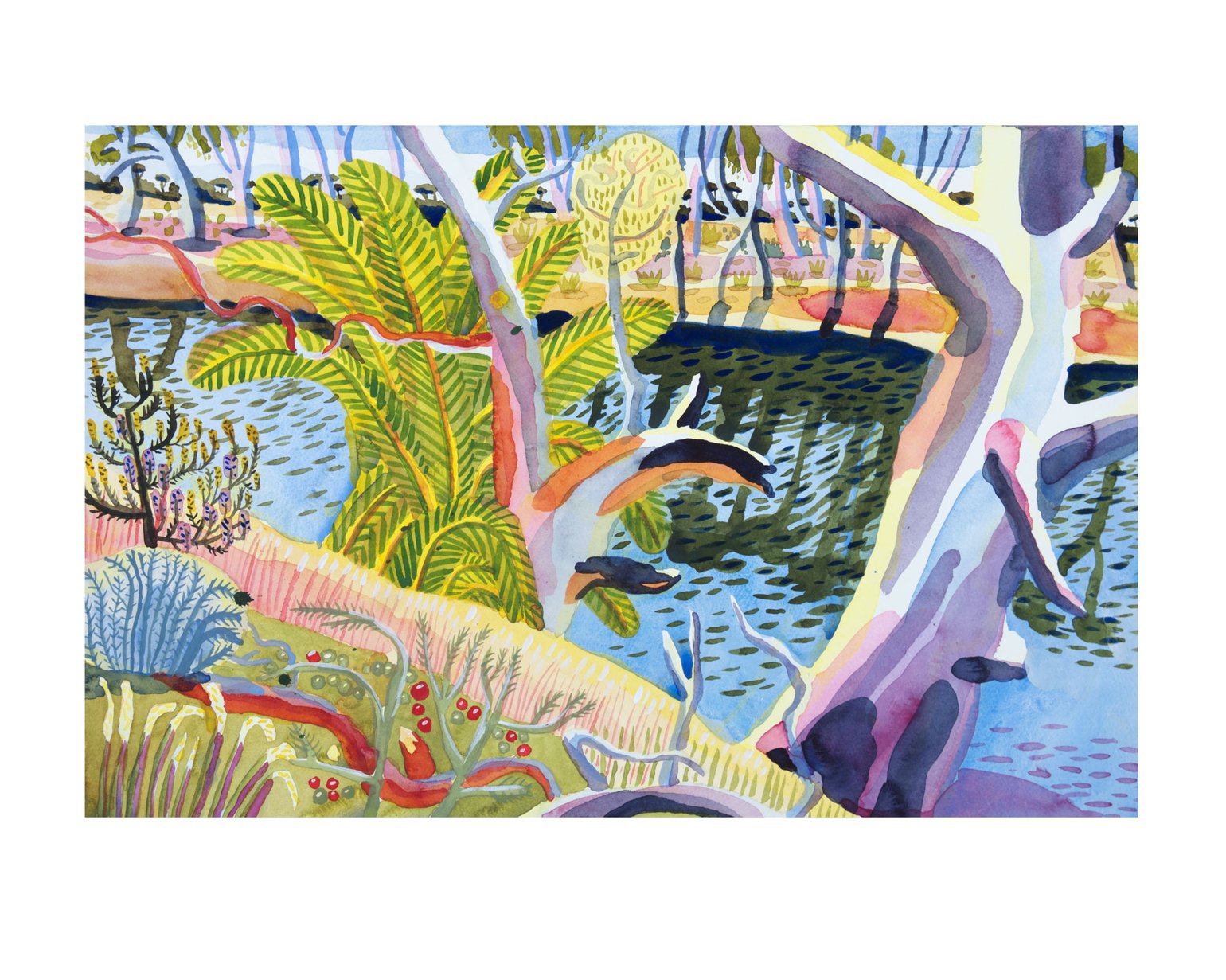 Image of Giclee print. Dimboola 1 