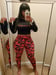 Image of Printed Leggings (leopard, red camo, multi color, green camo)