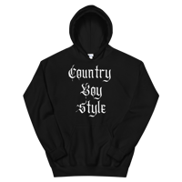 Country Boy Style Old English Hoodie