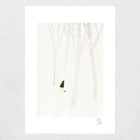 Image of Winter Stroll Print