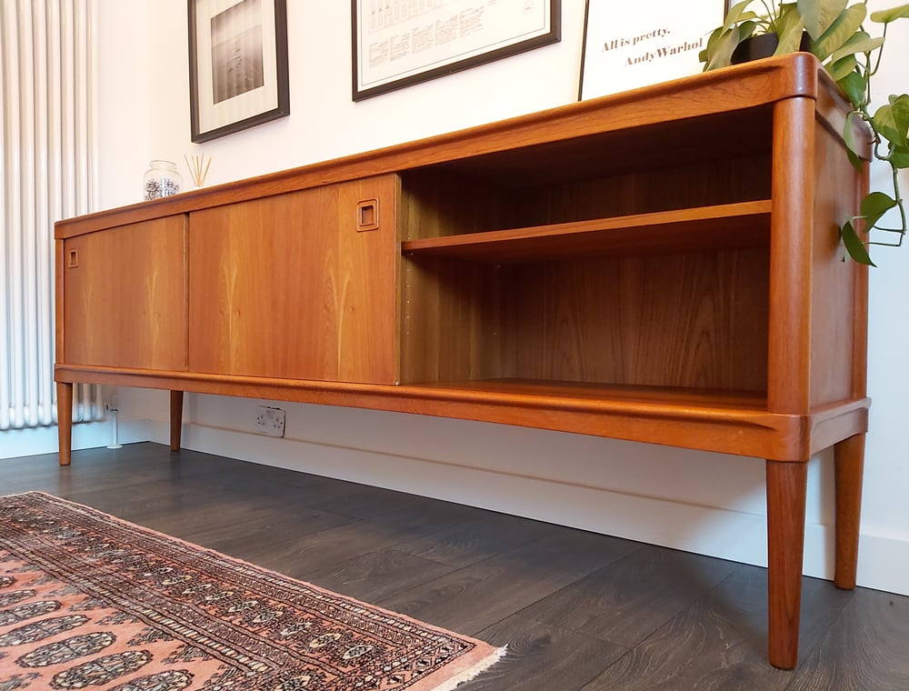 Image of DANISH CREDENZA BY H.W. KLEIN FOR BRAMIN