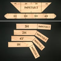 Impetus 2 double-sided template set