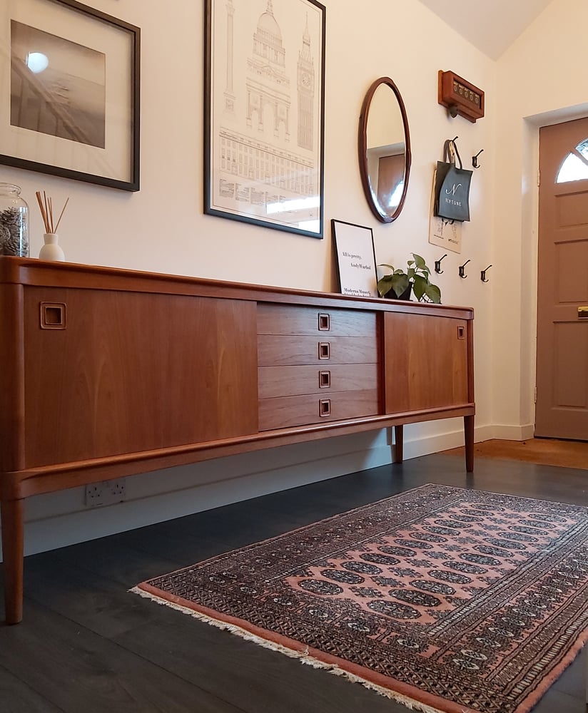 Image of DANISH CREDENZA BY H.W. KLEIN FOR BRAMIN