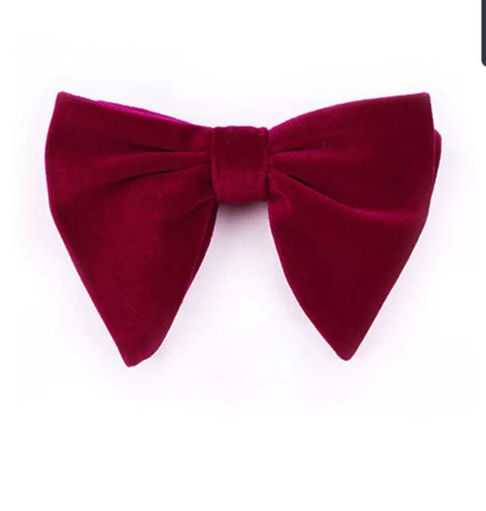 Image of BIG VELVET BOWTIE