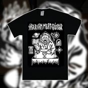 Image of Siberian Meat Grinder "Immolate Them All" - Black Tee