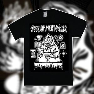 Image of Siberian Meat Grinder "Immolate Them All" - Black Tee