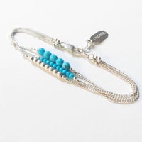 Image 4 of Bracelet Turquoise véritable "Egée"