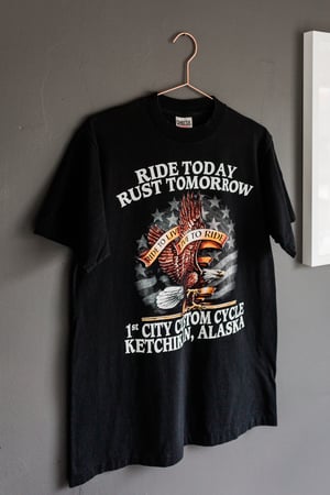 Image of 90s Ride Today, Rust Tomorrow Tee
