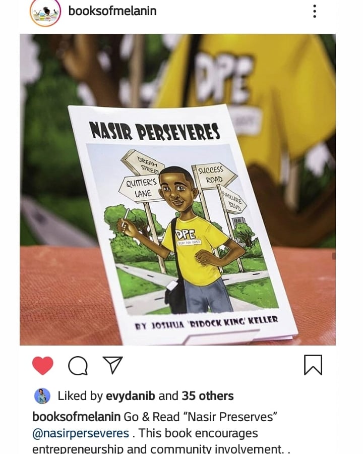 Image of Nasir Perseveres by Joshua "Ridock King" Keller