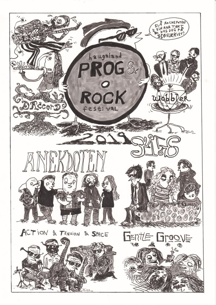 PROG ROCK (A3-Print) | kaffi fanzine