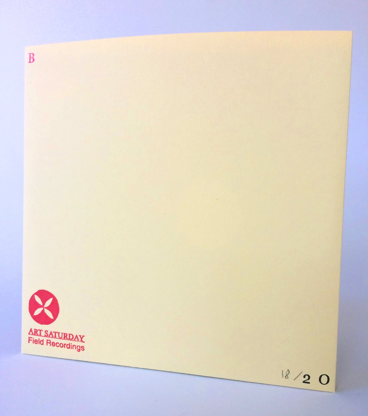 Image of Art Saturday Field Recordings #2