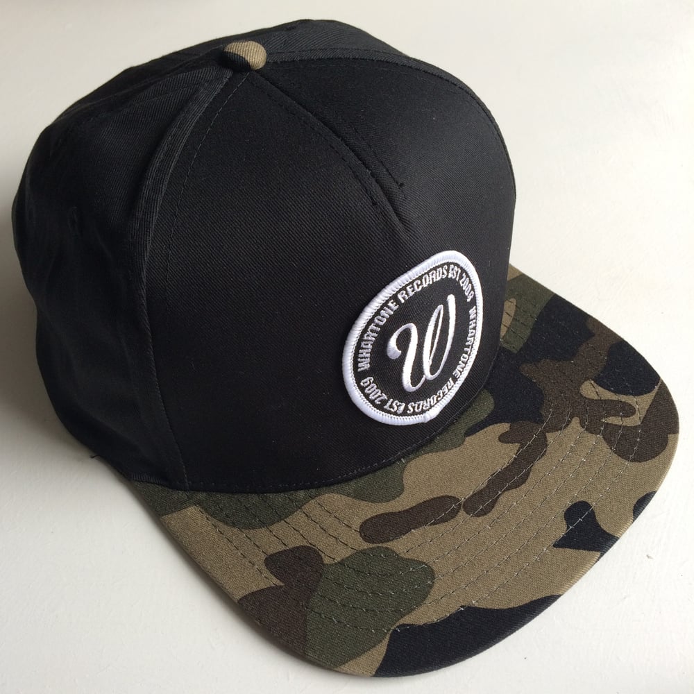 Image of Whartone Records Camo Snapback