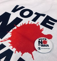 Image of Vote No To War T-Shirt