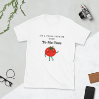 Vegan From My Head To-Ma-Toes Unisex T-Shirt