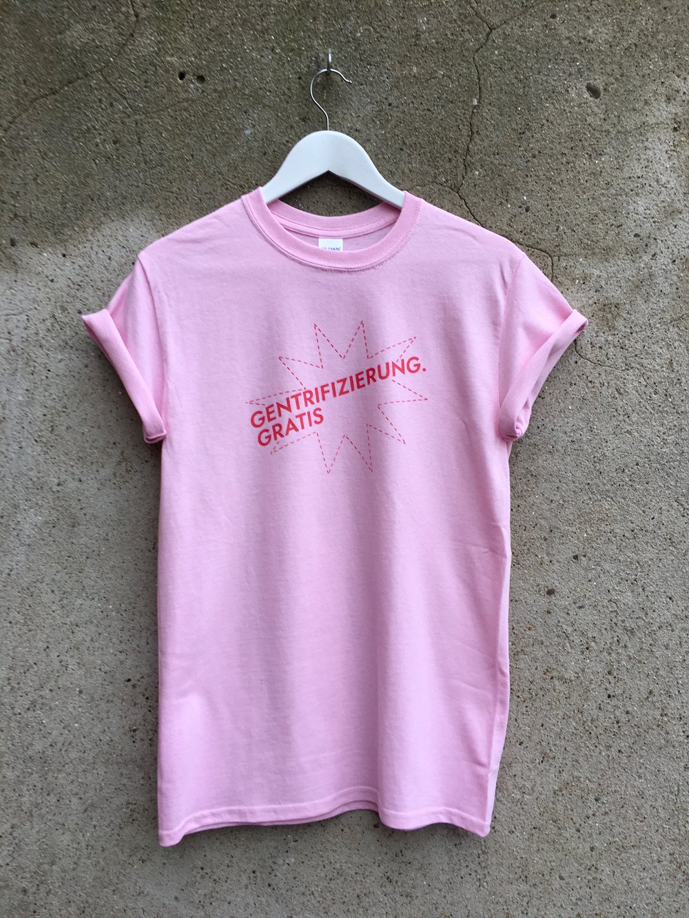 Image of Rosa Gentrifizierung Gratis Shirt 