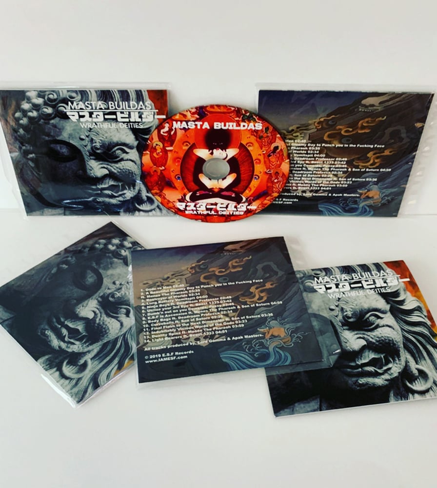 Image of Masta Buildas - Wrathful Deities “Limited Edition Compact Disc.”