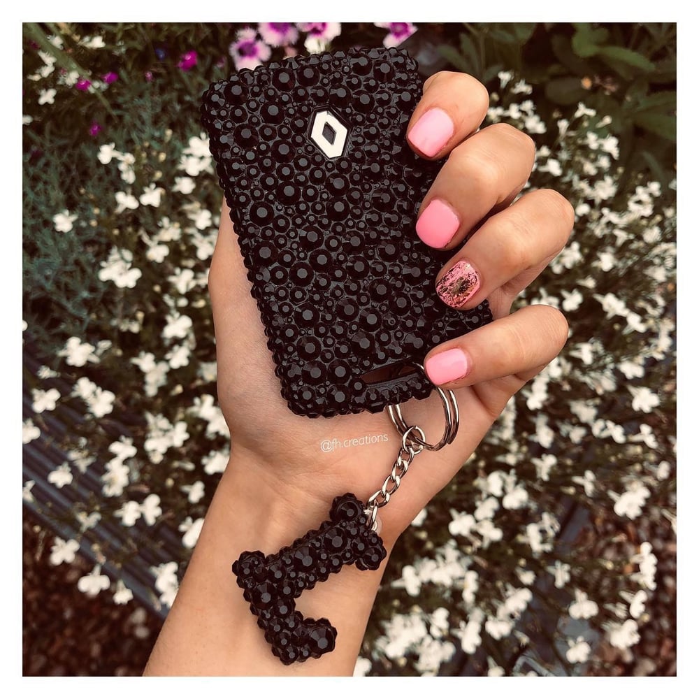Image of Key Cover & Initial Keyring Bundle