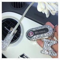 Image 1 of Key Cover & Initial Keyring Bundle