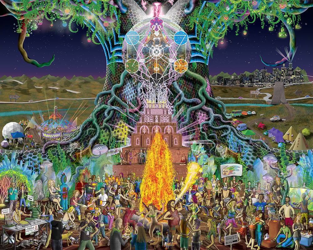 Image of Psytopia Gallery Archival Print