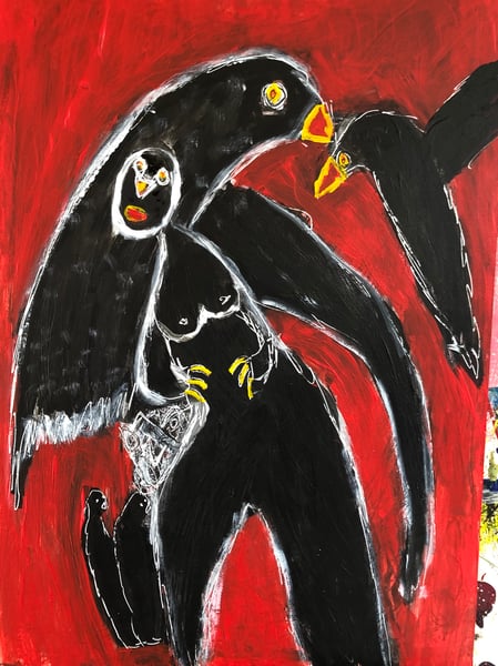 Image of Crow Goddess