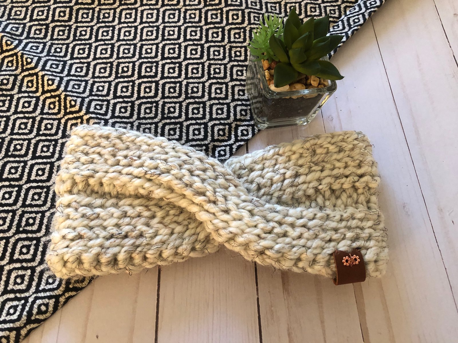 satin lined ear warmer