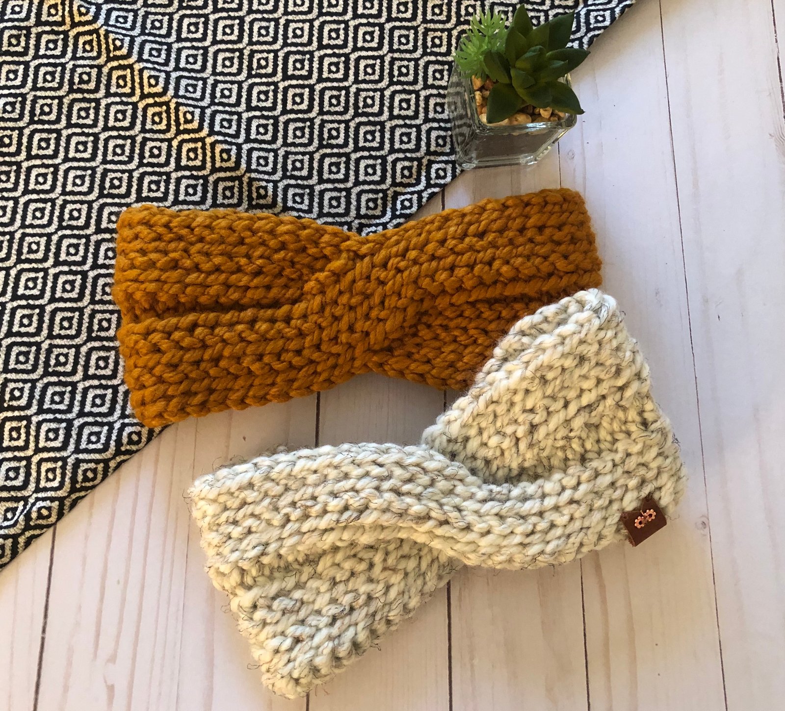 satin lined ear warmer